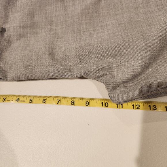 Talbots Womens Gray Tailored Sharkskin Blazer Bootcut Pants Suit Size 12/14 - Picture 13 of 16